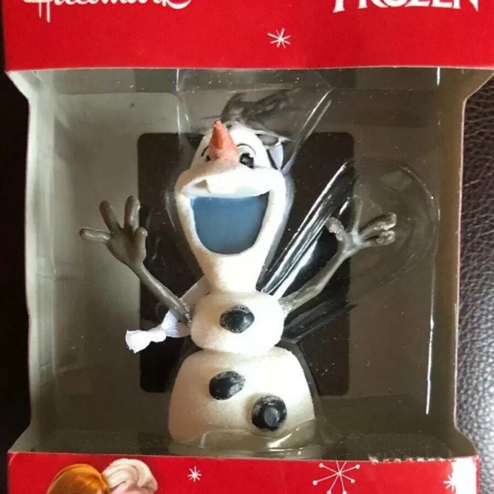 Disney Frozen Olaf Hallmark Christmas Ornament Snowman 2015 NEW in Box